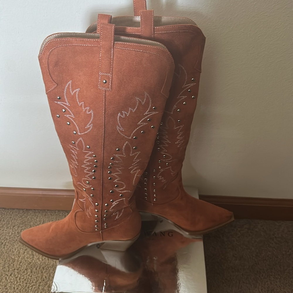 Azalea Wang Beckett Style Boots -7.5 - Picture 14 of 16